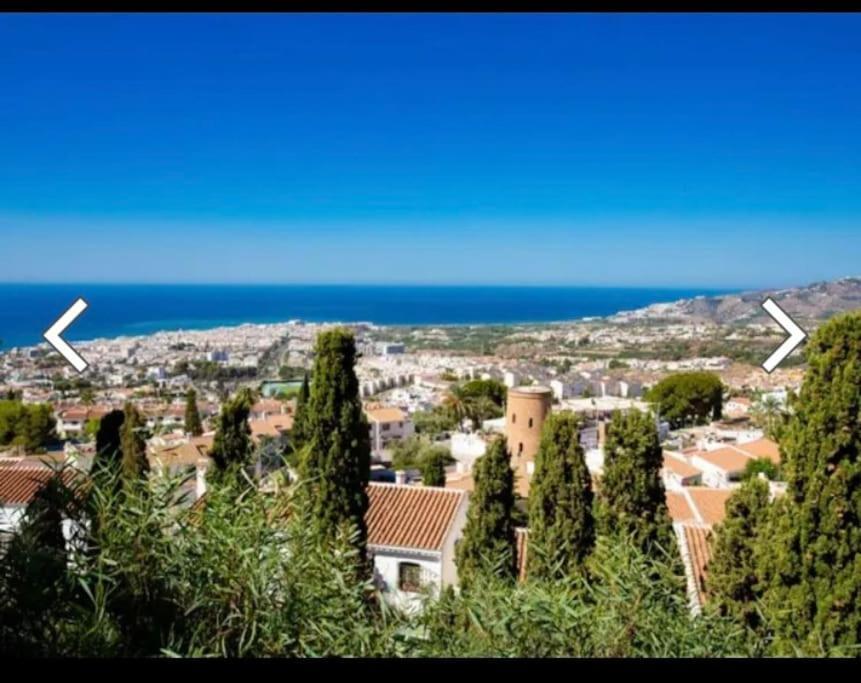 Precioso Apartamento Mandarinos Con Vistas Al Mar Nerja Luaran gambar